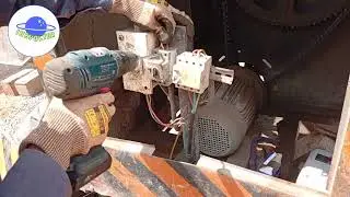 Connecting a DOL Direct online Motor