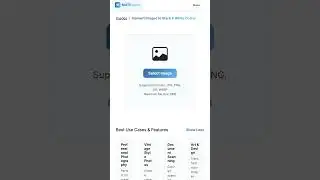Convert Images to Black & White Online for FREE #Shorts