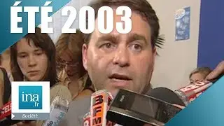 Été 2003 :  Canicule, + 44 degrés à Albi | Archive INA
