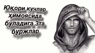 Юкори кучлар химоясида буладиган 3та буржлар