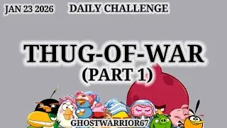 Angry birds 2 Daily Challenge 2026/01/23 & 2026/01/24 Planning it outbefore King Pig Panic