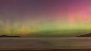Aurora Australis From Tasmania, Epic May 2024 Space Weather Solar Storm.