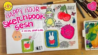 Happy Hour Sketchbook Sesh 7/09
