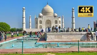 Taj Mahal, Agra 4K Video