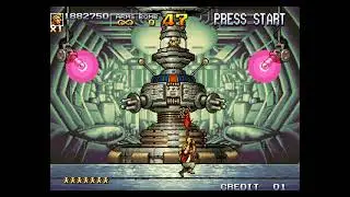 Metal Slug 4-Amadeus Final Boss Battle(No Damage)