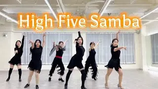 High Five Samba Linedance | 하이파이브 삼바  | Intermediate | 세종 라인댄스 | Linedancequeen