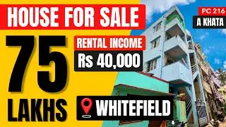 🔥HOUSE for SALE in Bangalore WHITEFIELD ✅ Rental Income property💥Independent House sale in Bangalore