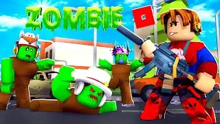 Roblox - MEUS AMIGOS SÃO ZUMBIS E QUEREM ME PEGAR😰
