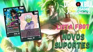 DBZ Fusion World | FB07 |Green Broly BR - GAMEPLAY |DECKLIST / BR