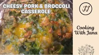 Cheesy Pork & Broccoli Casserole | Low-Carb, High-Protein, Prediabetes-Friendly