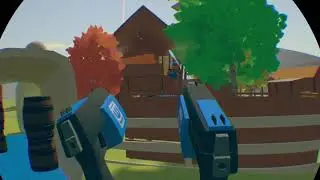 Recroom paintball/ beating toxic players on recroom