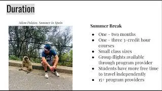 When to Study Abroad