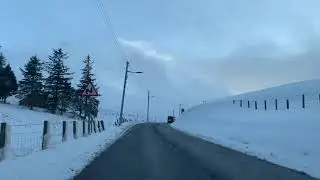 Storm Ciara - Snow Wanlockhead / Leadhills - Scotland