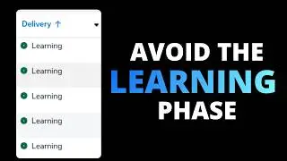 How to Avoid the Learning Phase In META ADS