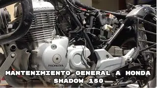 Hacer mantenimiento a Honda Shadow 150 paso a paso - Como debe ser #HondaShadow #Honda #Pulsar