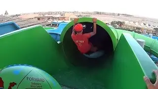 Black Hole Water Slide at Jungle Aqua Park