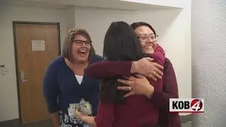 Pay it 4ward: CYFD receptionist honored for having positive attitude