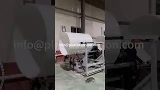 ID200-1600mm PPH Duct spiral winding pipe extruder machines, PP solid wall spiral winding machines