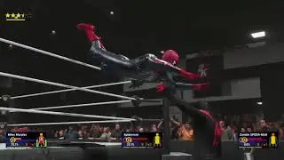 Spider-Man triple threat for the Spider-Man championship