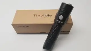 ThruNite TT10 LED Flashlight Review & Demonstration