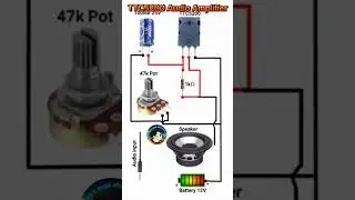 TTC5200 Audio Amplifier #tutorial #diy #shorts #ttc5200 #diagram #electricalcircuit