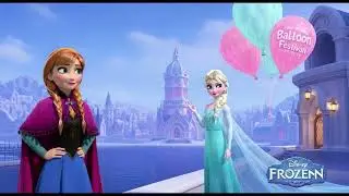 Elsa & Anna&rsquo;s Frozen Balloon Festival | Nursery Rhymes Kids Songs | Frozen Fun