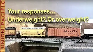 Under- or Overweight Freight Cars...Your Preference