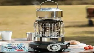 Outdoor Winter Heating Stove Gas Burner 1500W Camping Kitchen Cookware Portable Adjustable