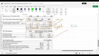Spring 2024 Q7   statement of changes in equity with IAS 8