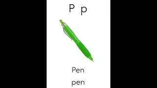 Letter P | English Reading practice for Kids