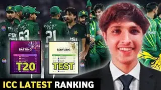 ICC Announced New T20 Batting And Test Bowling Ranking | PAK Players Position in ICC Latest Ranking