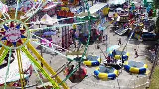 Casey's Rides at the Black Gold Festival in 4k 30fps