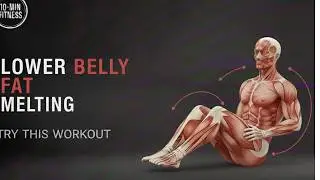 10-Min Lower Belly Fat Melting Workout (Stubborn Fat Killer)