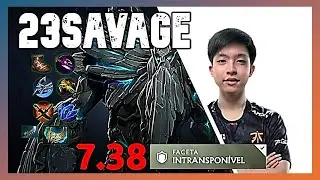 23SAVAGE - Gameplay HC with TINY [Patch 7.38] 🎯🔥
