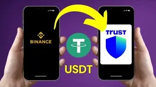 Binance to Trust Wallet USDT Transfer (NO MISTAKES 🚨