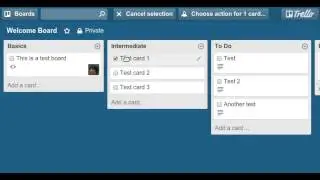 (Demo) Bulk Actions inside Trello
