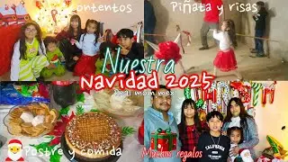 Navidad 2025🎄/convivencia familiar en casa de mi hermana/risas/postre/pi&ntilde;ata/regalos 