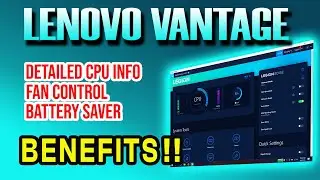 Lenovo Vantage Software | Full detail Overview lenovo vantage software