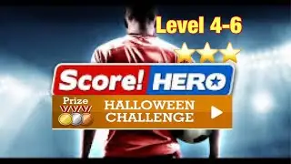Score Hero Halloween Challenge | Level 4-6 | 3 Stars | HALLOWEEN CHALLENGE | Score hero halloween