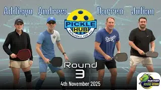 Addisyn/Andrew -vs- Darren/Julian - Partner Round Robin Round 3 - 4th Nov 2025