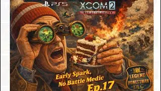 Ep.17 &lsquo;Supplies a Piece of Cake&rsquo; XCOM2 WOTC Early Spark/No Battle Medic. 
