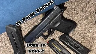 Testing Out The 18 Round Magazine From ProMag For The Glock 44 .22LR