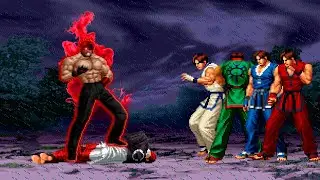 [KOF Mugen] Sasin Neo vs Kim Kaphwan Team