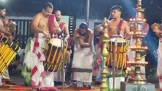 Performance level 📈| ശുകപുരം ദിലീപ് & ചെറുതാഴം വിഷ്ണു 🔥#krishnakdm #thayambaka 