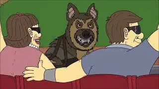 Pickles ze sebou nenechava vyjebavat (heavy metal dog)