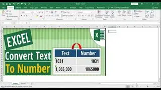 How to Convert Text to Numbers in Excel