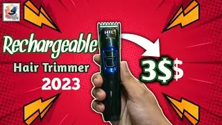HTC At-526 Rechargeable Hair Trimmer - Best Budget-Friendly Hair Trimmer in the market