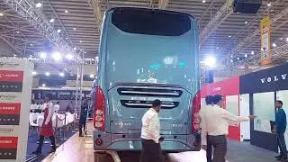 Facelifted Volvo 9600 s sleeper  2.5 crore volvo  business class bus @ prawas expo !