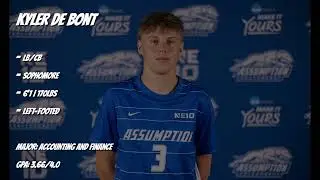 Kyler de Bont College Highlight Reel - Assumption University