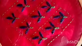 How to beautiful unique design, thread embroidery design,#embroidrey#